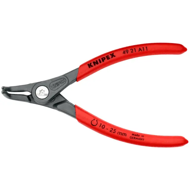 Knipex 4921A11 -Μυτοτσίμπιδο ασφαλειών λοξό με ελατήριο, 10-25mm Νο130mm