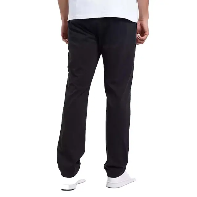Champion Men's Standard Fit Straight Hem Pants Μαύρο 221805-KK001 (Champion) - Small 2