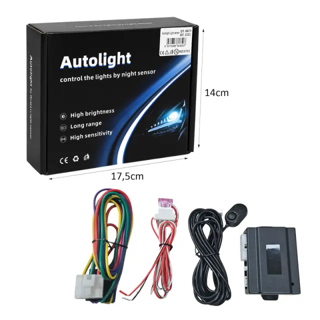 Αισθητήρας Αυτόματων Φώτων Αυτοκινήτου Autolight με Φωτοκύτταρο - Car Auto Light Sensor Autolight Headlight Controller 024070 2