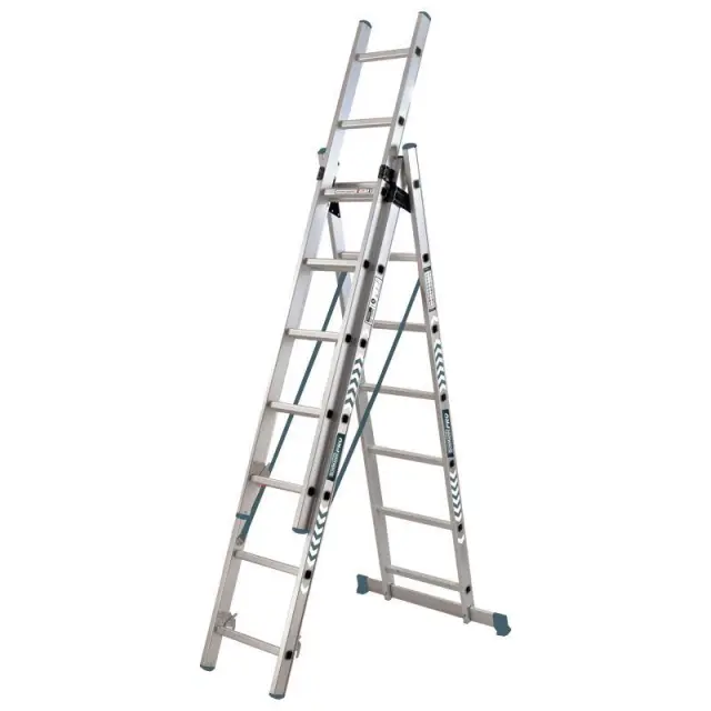 Bormann Pro BHL5090 - Σκάλα Τριπλή, 3x9, 6.44m (029656)