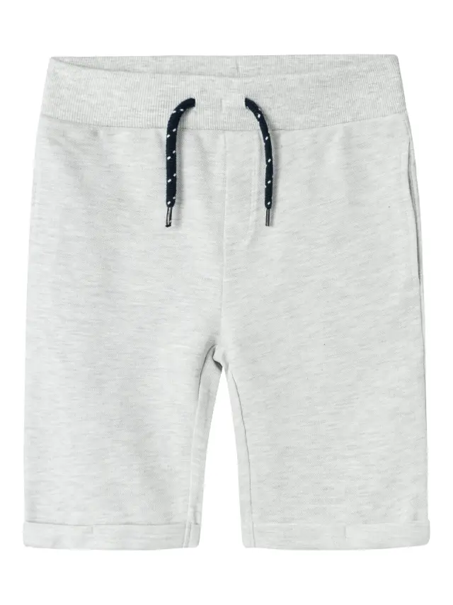 Name It Σορτς αγορίστικο πλεκτό Γκρι NKMVASSE SWE LONG SHORTS UNB - 13227477