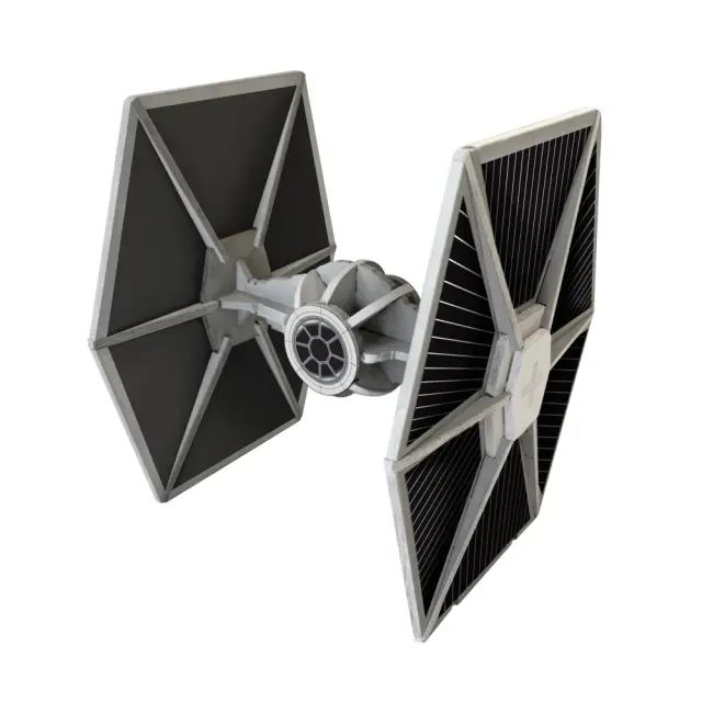 Wood WorX Star Wars Tie Fighter Φιγούρα Μοντελισμου Διαστημόπλοιο 32 Κομματιών (177678) 2