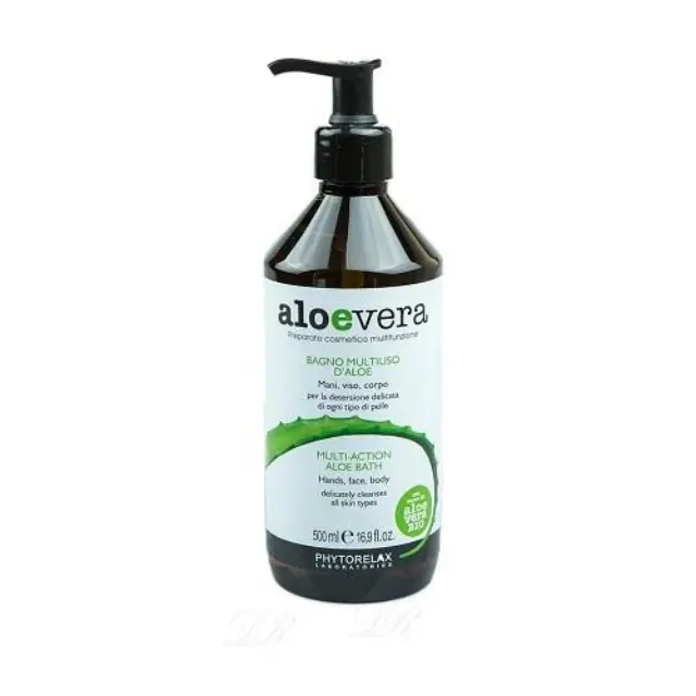 Phytorelax Aloevera Multi-Action Aloe Bath Αφρόλουτρο για Πρόσωπο και Σώμα με Αλόη Βέρα, 500ml