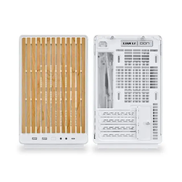 Lian Li PC Case A3 Mini Tower Wood S White (A3W-WD) 3