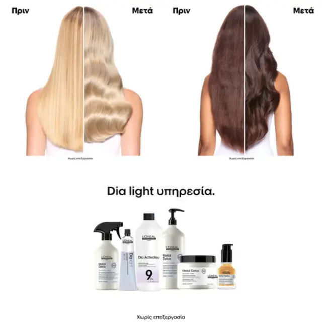 L’Oreal Professionel Dia Light 8.34 Ξανθό Ανοιχτό Ντορέ Χάλκινο 60ml 3