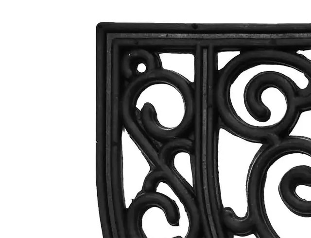 Αντιολισθητικό Χαλάκι εισόδου Odelin Douceur d'intérieur με διαστάσεις 60x40cm - Black 1740757 2