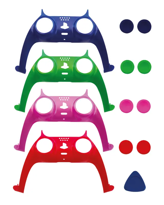 Controller Styling Kits - Faceplate and Thumb Grips x 4White box - PlayStation 5