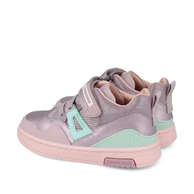 Παιδικά Παπούτσια για Κορίτσια Biomecanics Pink Ankle Boots (Μεγέθη 25-32) ΡΟΖ 3
