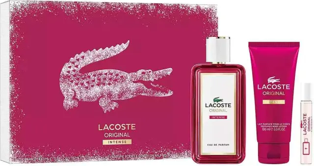 Lacoste Original Femme Intense Γυναικείο Αρωματικό Σετ: Eau De Parfum 100ml & Body Lotion 100ml & Purse Spray 7.5ml
