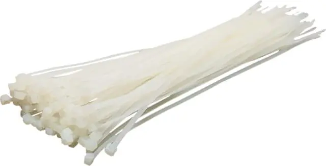 Δεματικά Καλωδίων Stanmot 7,2x400mm (50τμχ) Λευκό