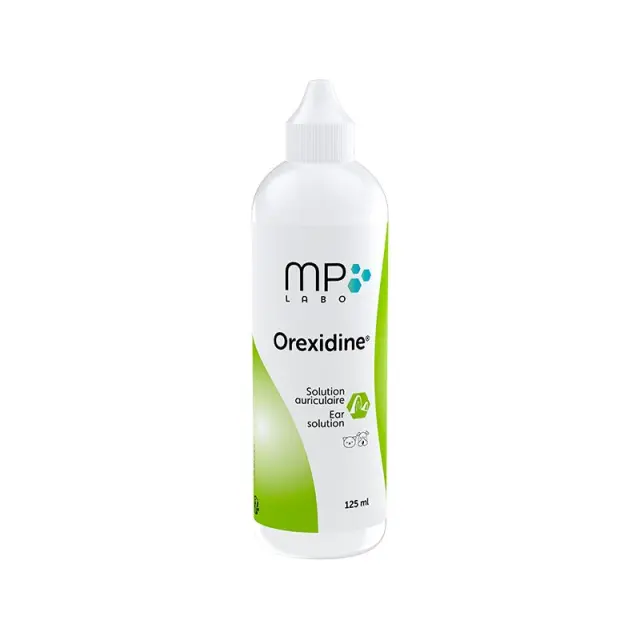 MP Labo Orexidin Υγρό Καθαρισμού Αυτιών για Σκύλους & Γάτες 125ml