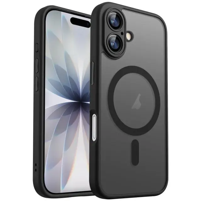 Hybrid Magsafe Matte Θήκη για iPhone 17-Black OEM
