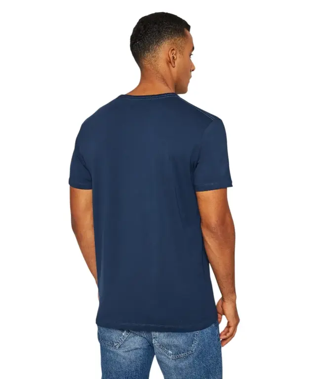 Pepe Jeans - Ανδρικό T-shirt Original Basic 3 N Slim Fit PM508212-595 Μπλε Ναυτικό 2