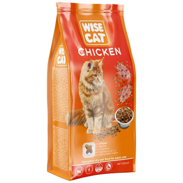 Wise Cat Adult Κοτόπουλο 10Kg Μονόχρωμο