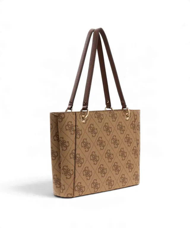 Guess - Γυναικεία Τσάντα Ώμου 'Noelle Shopper' HWSS9672250-LGW Καφέ 2