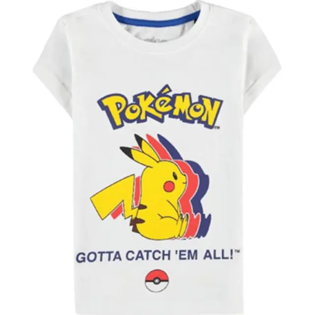 Difuzed Μπλούζα POKEMON - Pika Silhouette - Kids T-Shirt (98/104) (TS557424POK)
