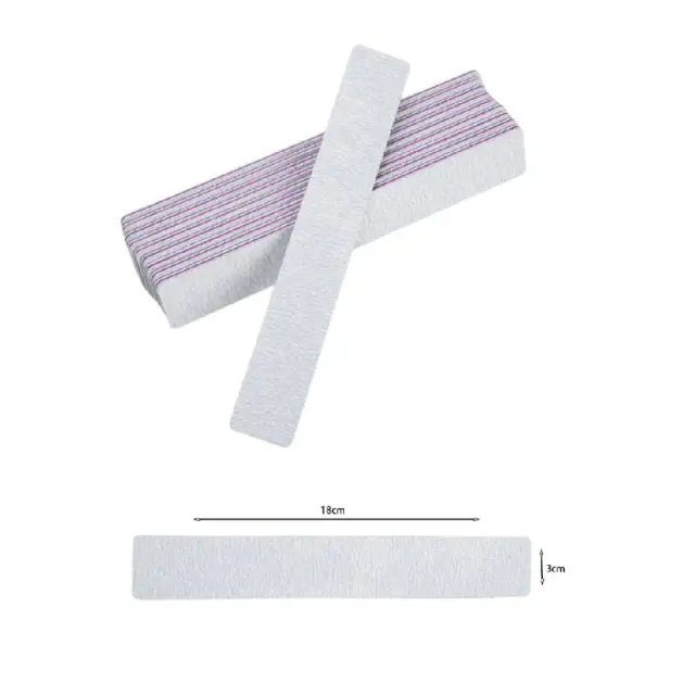 Globalnail Λίμα νυχιών 100/180 50τεμ. - Nail file 039482