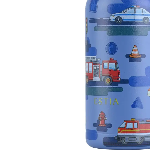 Estia Θερμός Παιδικό Wonder Bottle Save The Aegean 350ml City Hereos 3