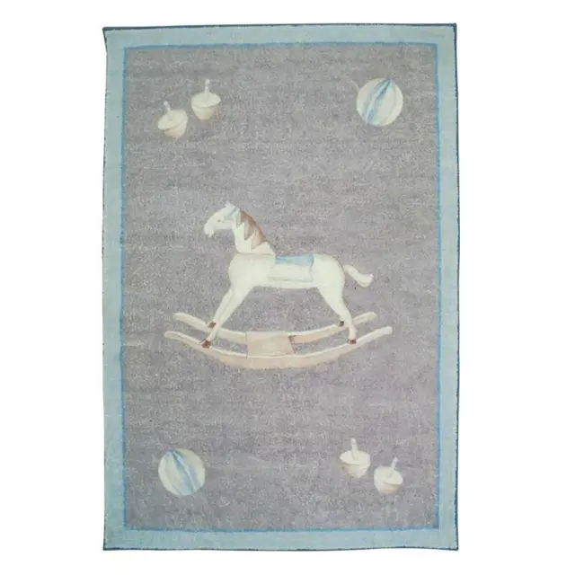 Χαλί 110x160cm greenwich polo club 3004 γκρι γαλάζιο