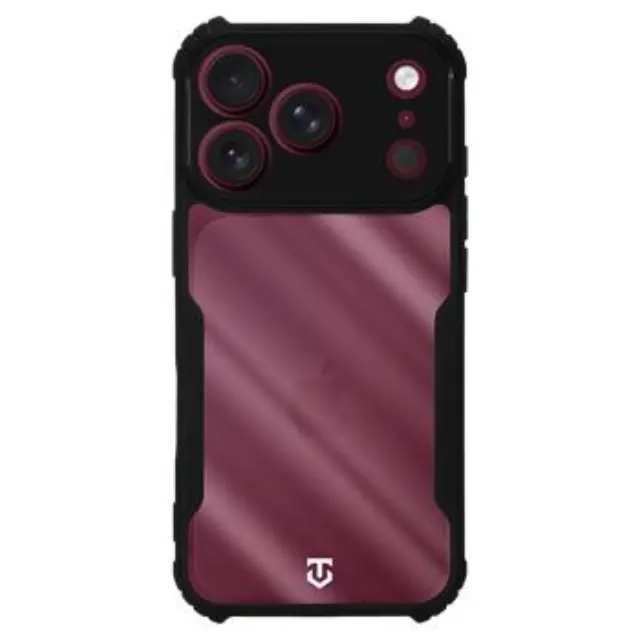 Tactical Quantum Stealth Cover for Apple iPhone 18 Pro/17 Pro Clear/Black