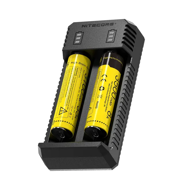 NiteCore Portable Dual-Slot USB-C Battery Charger UI2 (9060060227)
