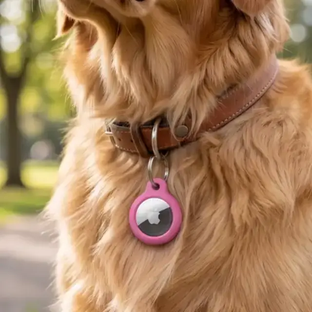 Tech-protect Rough Apple Airtag 1 / 2 Pink 3