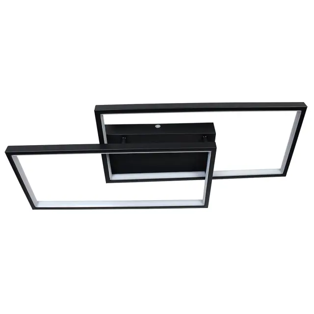 Φωτιστικό οροφής LED 34W 65x28x8 εκ. μαύρο με controller - GLOBOBOX 3