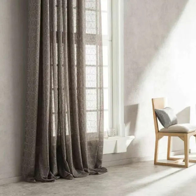 ΚΟΥΡΤΙΝΑ ORBIS 140X280 GREY GOFIS HOME