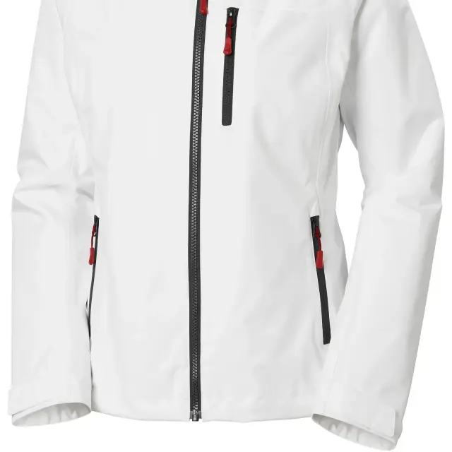 Helly Hansen Women's Crew Hooded Midlayer Sailing Jacket 2.0 Γυναικείο Αδιάβροχο Μπουφάν Με Επένδυση White - Medium 3