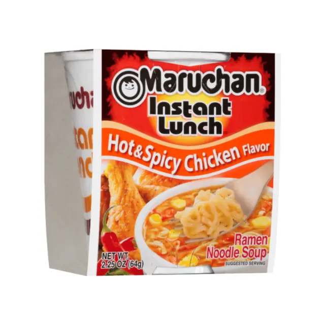 Maruchan Instant Lunch Hot & Spicy Chicken Noodles 64gr