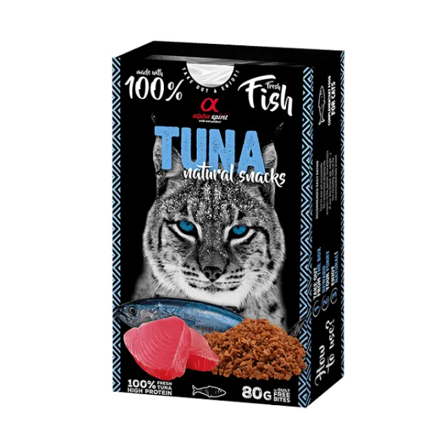 Alpha spirit Naturals cats tuna 80g