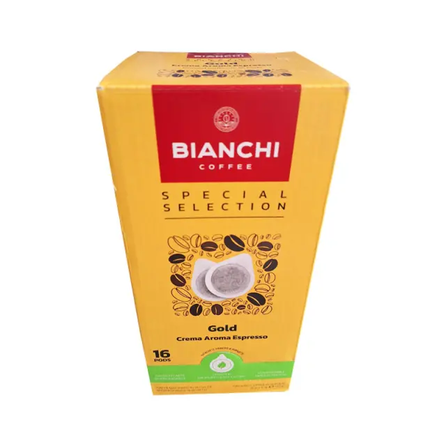 Ταμπλέτες Bianchi Gold Crema Aroma Espresso ese pods - 16 τεμ.