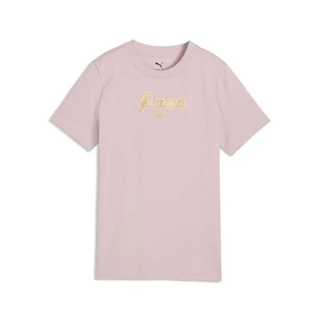 Puma Ess Script Glitter ΠΑΙΔΙΚΗ ΜΠΛΟΥΖΑ (694655-49) - Ροζ