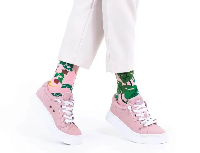 Κάλτσες Plant Lover Many Mornings με μέγεθος 39-42 - ΕνηλίκωνPlant Lover Regular 39-42 2