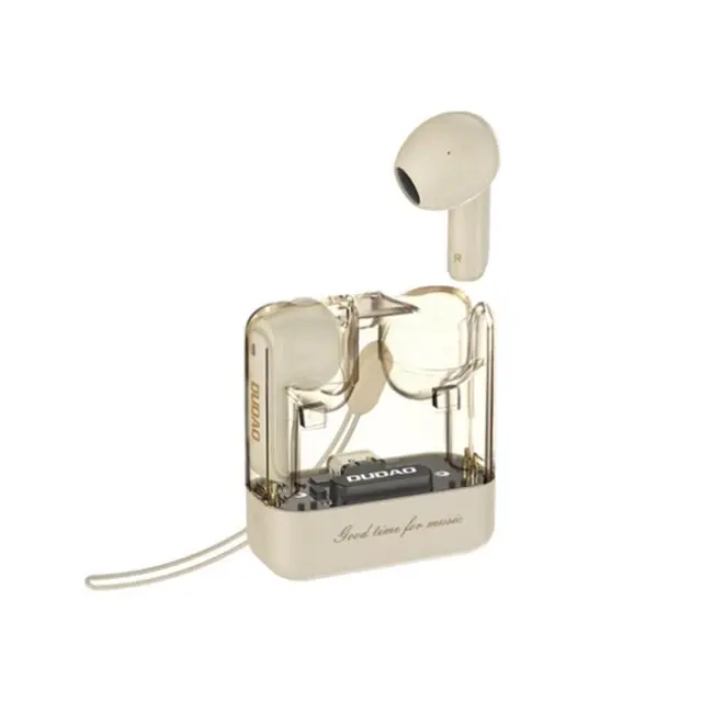 Dudao U18Pro BT 5.3 TWS Wireless Headphones Beige