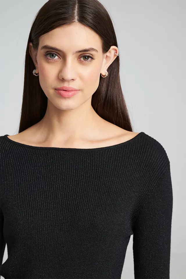 Minimal Πλεκτό με Λεπτή Υφή ANITA SWEATER - XS 2