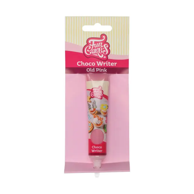 FunCakes Choco Writer - Ροζ - 25γρ.