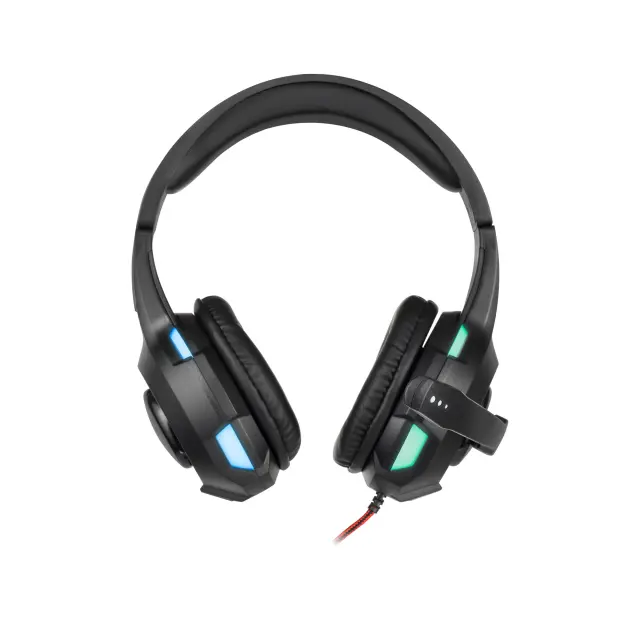 Ακουστικά RGB μικρόφωνο για υπολογιστή Rebel GH-20 3