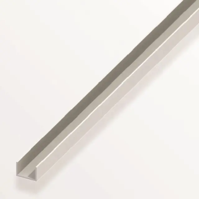 Προφίλ "U" PVC Λευκό 1m 10x12x1mm