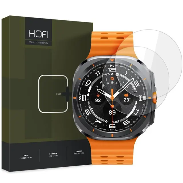 Hofi® 2-Pack Tempered Glass για Galaxy Watch Ultra 1/2 (47mm)- Clear