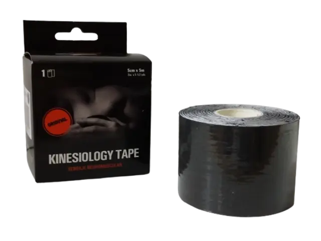C+I Kinesiotape Μαύρο 5cmX5m