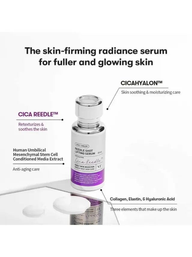 VT Cosmetics Reedle Shot Lifting Serum 30ml - Ορός Εντατικής Ανόρθωσης & Σύσφιξης 2