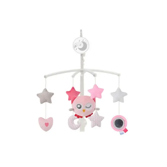 Cangaroo Μουσικό Περιστρεφόμενο Κρεβατιού Dreamy Pink 3800146265311 2