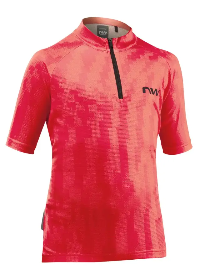 ΜΠΛΟΥΖΑ NORTHWAVE FORCE EVO JUNIOR ΚΟΝΤΟ ΜΑΝΙΚΙ SS24-26 - ΚΟΚΚΙΝΟ - 8