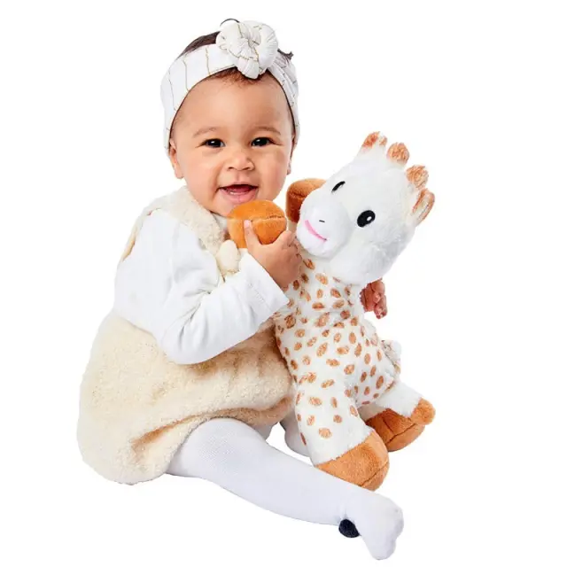 Sophie La Girafe Σόφι η καμηλοπάρδαλη: Βελούδινη Σόφι με φωτισμό και ήχους για νανούρισμα από 0+ μηνών S850739 3