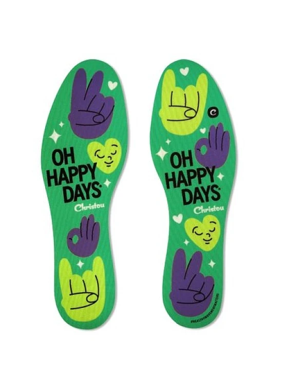 DAYS KIDS FRESH MINT & CITRUS OH HAPPY DAYS GREEN – ΠΑΤΟΙ ΚΑΘΗΜΕΡΙΝΗΣ ΧΡΗΣΗΣ ΜΕ ΒΙΟΛΟΓΙΚΑ ΑΙΘΕΡΙΑ ΕΛ ΠΡΑΣΙΝΟ - Νο. 23-29