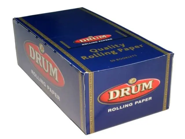 Χαρτάκια Drum 50 φύλλων by Rizla Συσκ. 50 τμχ