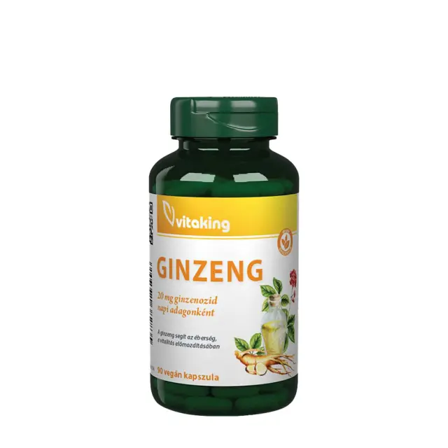 Vitaking Ginseng Extract 100 mg 90 Capsules