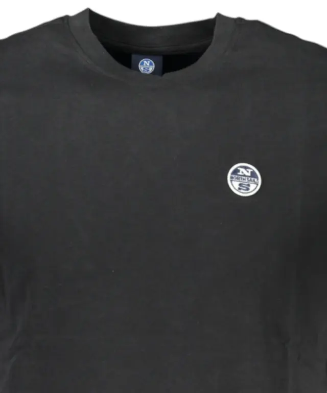 North Sails - Ανδρικό T-shirt Κοντομάνικο 902831-000-0999 Μαύρο 3
