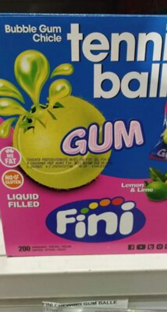 Fini Tennis balls Gum 1000 gr ( 200 τεμαχίων )